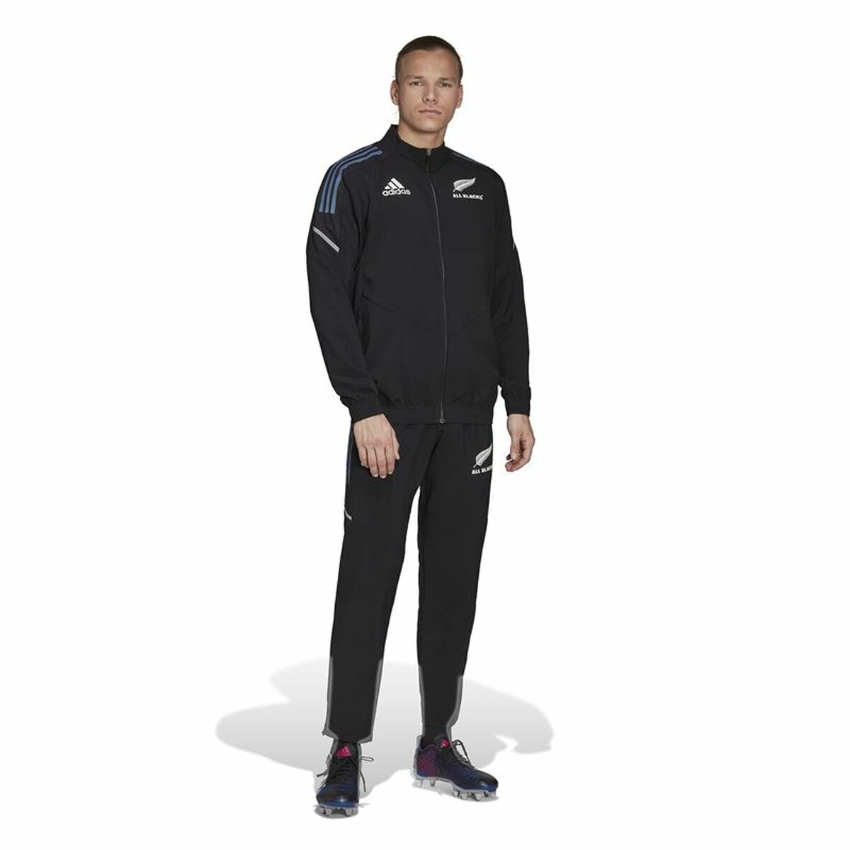 Длинные спортивные штаны Adidas All Blacks Primeblue Чёрный Мужской-7
