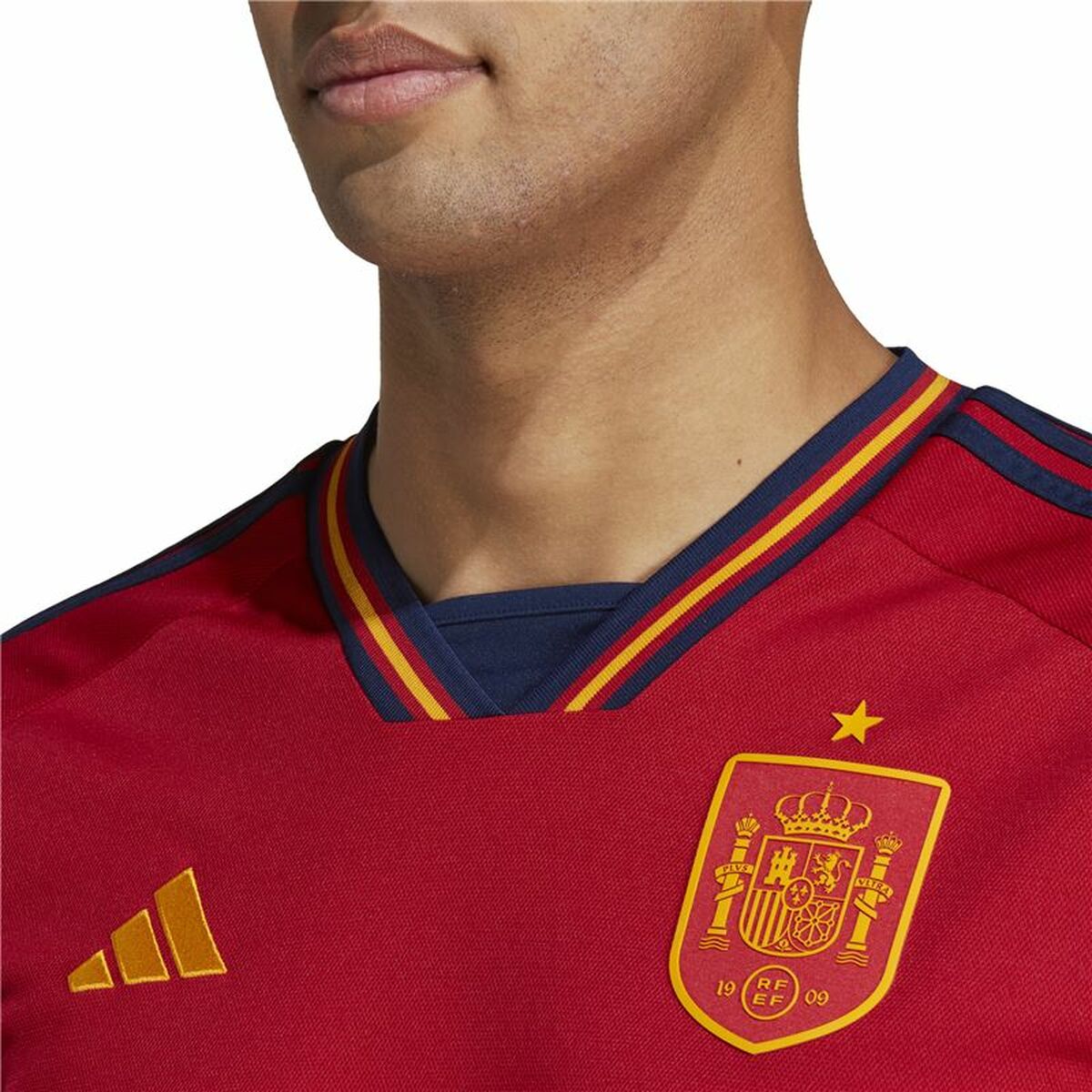 Спортивная футболка с коротким рукавом, мужская Adidas Spain-7