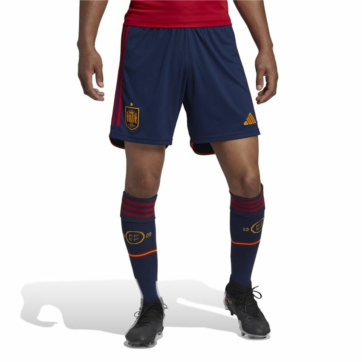 Спортивные мужские шорты Adidas Home España 22 Темно-синий-2