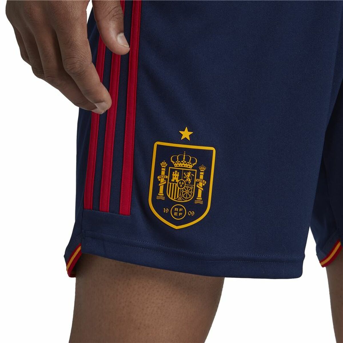 Спортивные мужские шорты Adidas Home España 22 Темно-синий-5