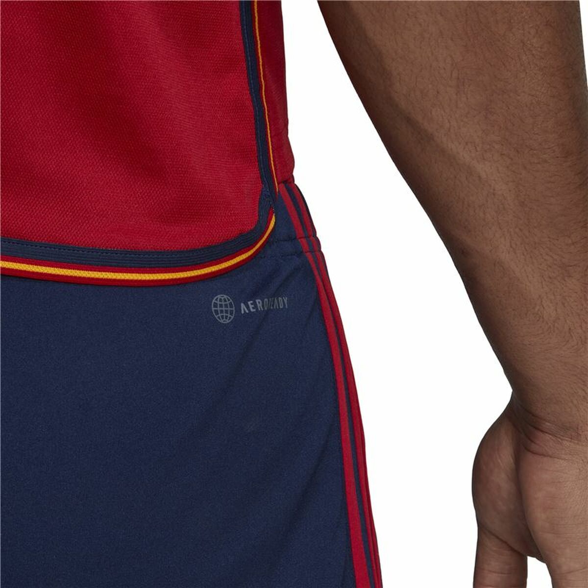 Спортивные мужские шорты Adidas Home España 22 Темно-синий-6