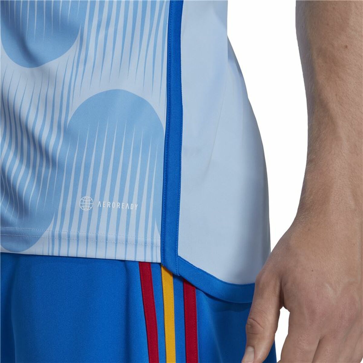 Спортивная футболка с коротким рукавом, мужская Adidas 2ª Equipación España 22-8