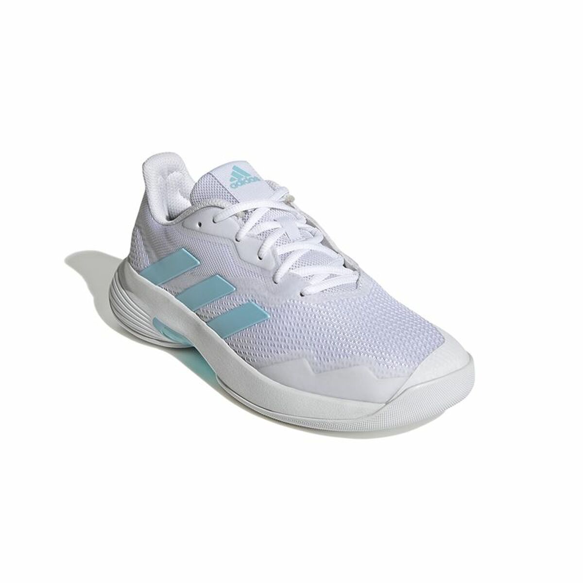 Женские теннисные туфли Adidas Courtjam Control Белый-5
