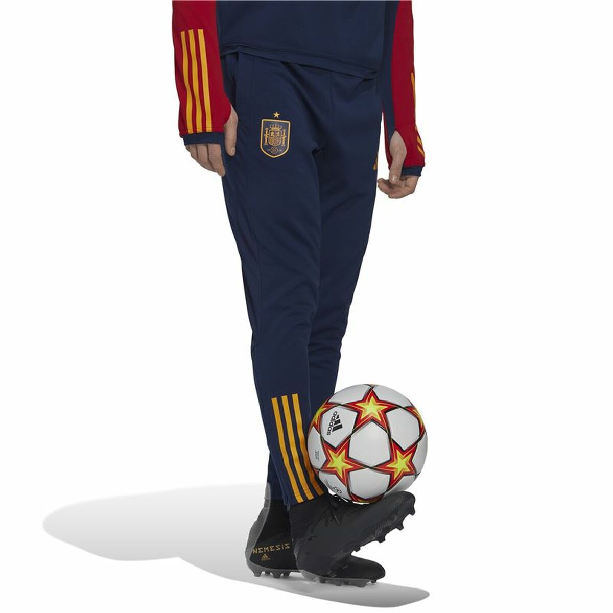 Футбольные тренировочные брюки для взрослых Adidas España Tiro 23 Темно-синий Мужской-4