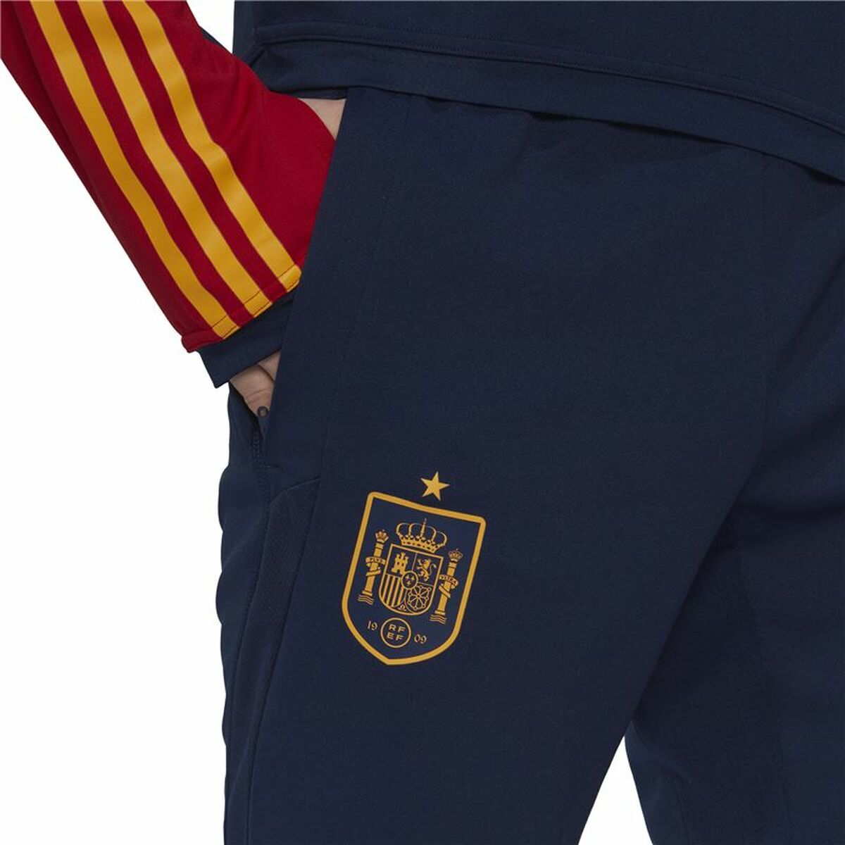 Футбольные тренировочные брюки для взрослых Adidas España Tiro 23 Темно-синий Мужской-5