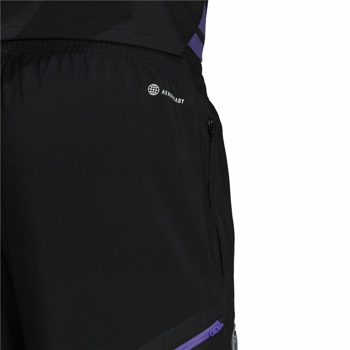 Футбольные тренировочные брюки для взрослых Adidas Condivo Real Madrid 22 Чёрный Мужской-2