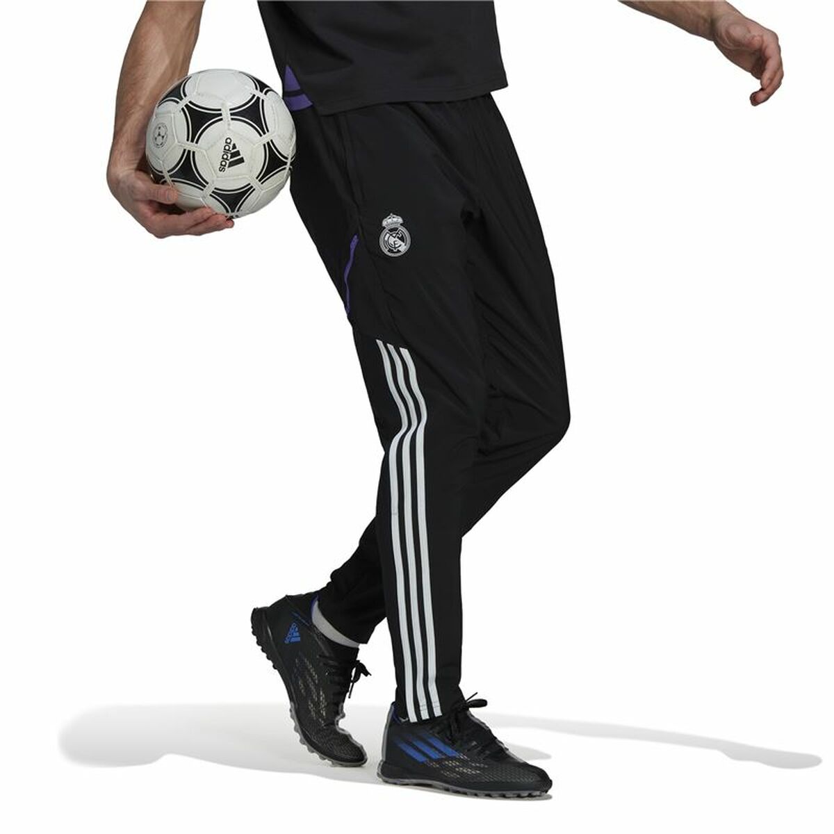 Футбольные тренировочные брюки для взрослых Adidas Condivo Real Madrid 22 Чёрный Мужской-4