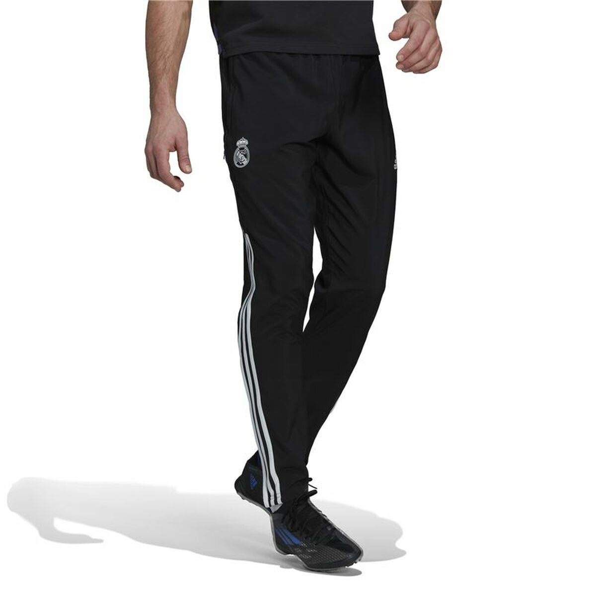 Футбольные тренировочные брюки для взрослых Adidas Condivo Real Madrid 22 Чёрный Мужской-6