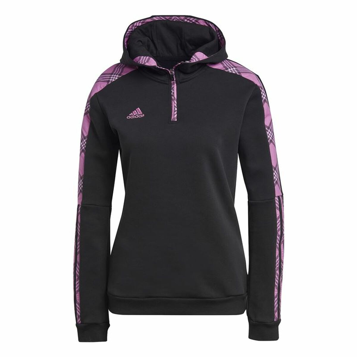 连帽运动衫女子Adidas winterized Black