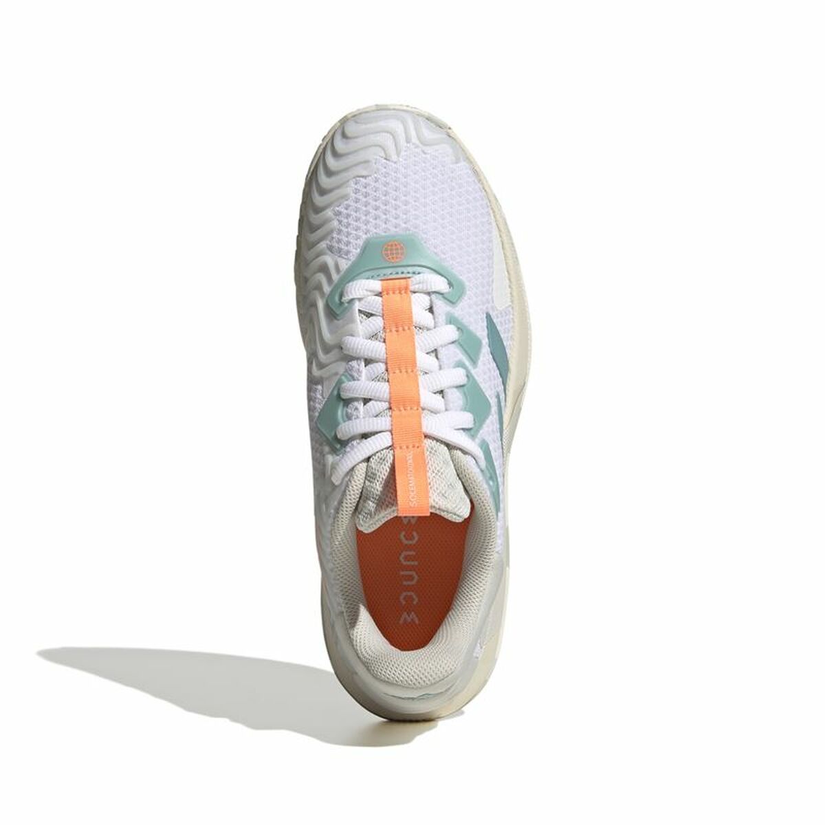 Женские теннисные туфли Adidas Control Solematch Белый-4