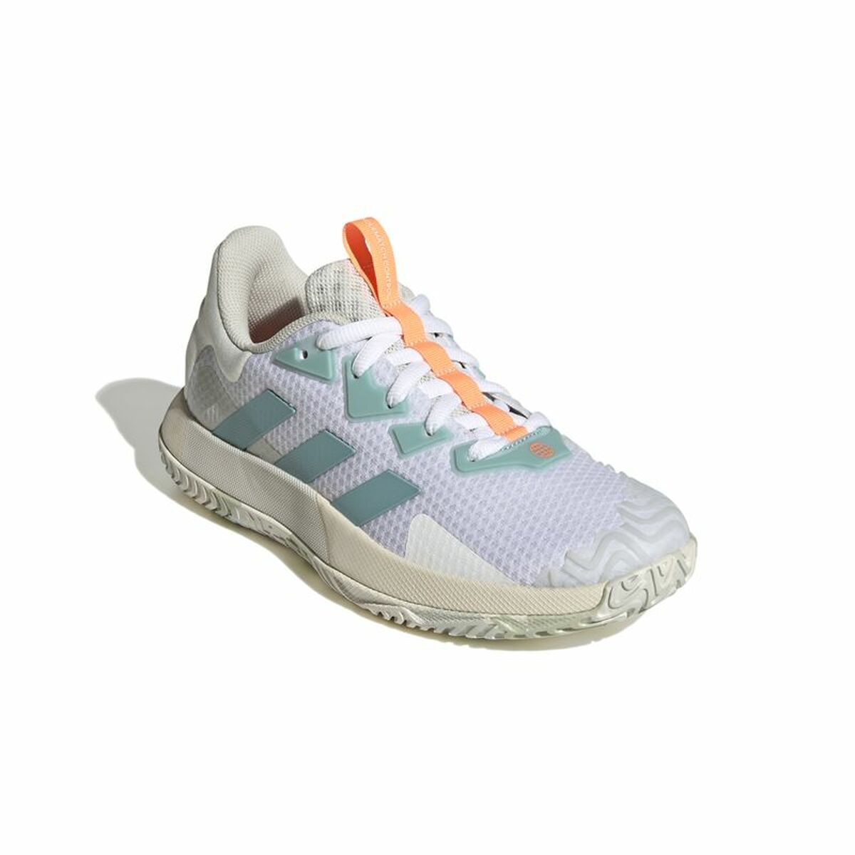 Женские теннисные туфли Adidas Control Solematch Белый-5