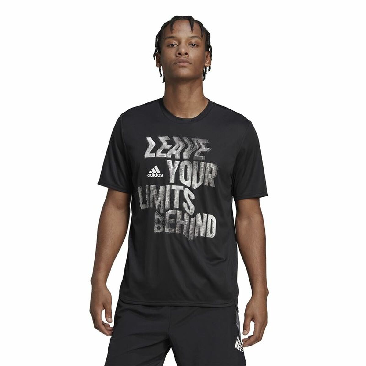 短袖球衣男子阿迪达斯HIIT黑色-5