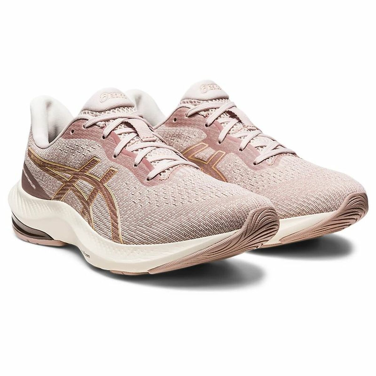 Women's sports sneakers Asics Gel-Pulse 14 Beige Yellow-2