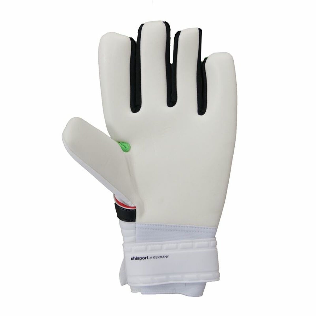 Перчатки вратаря Uhlsport Fangmaschine Зеленый-2