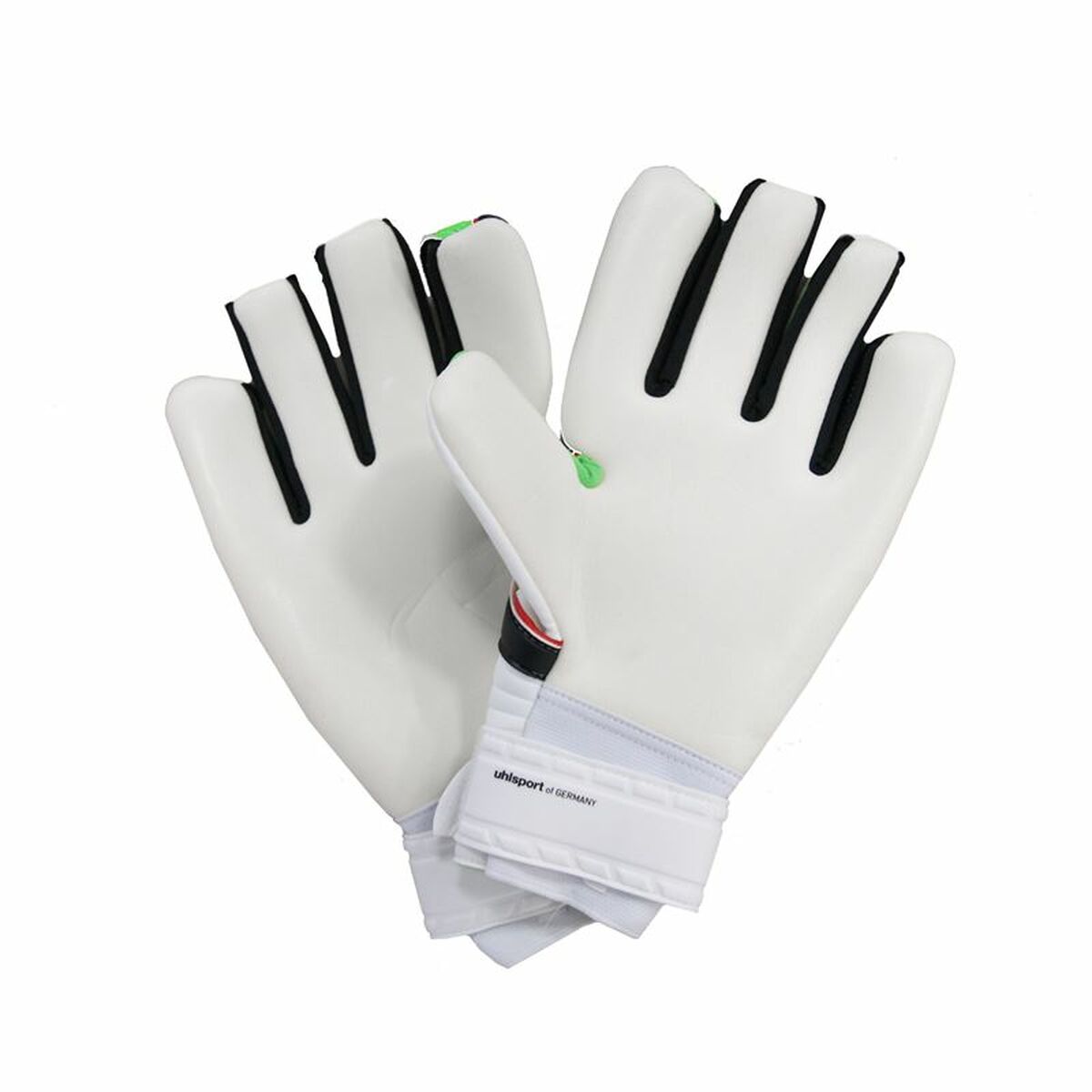 Перчатки вратаря Uhlsport Fangmaschine Зеленый-4