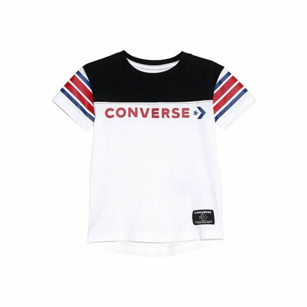 儿童短袖球衣Converse Retro Sport白色-2