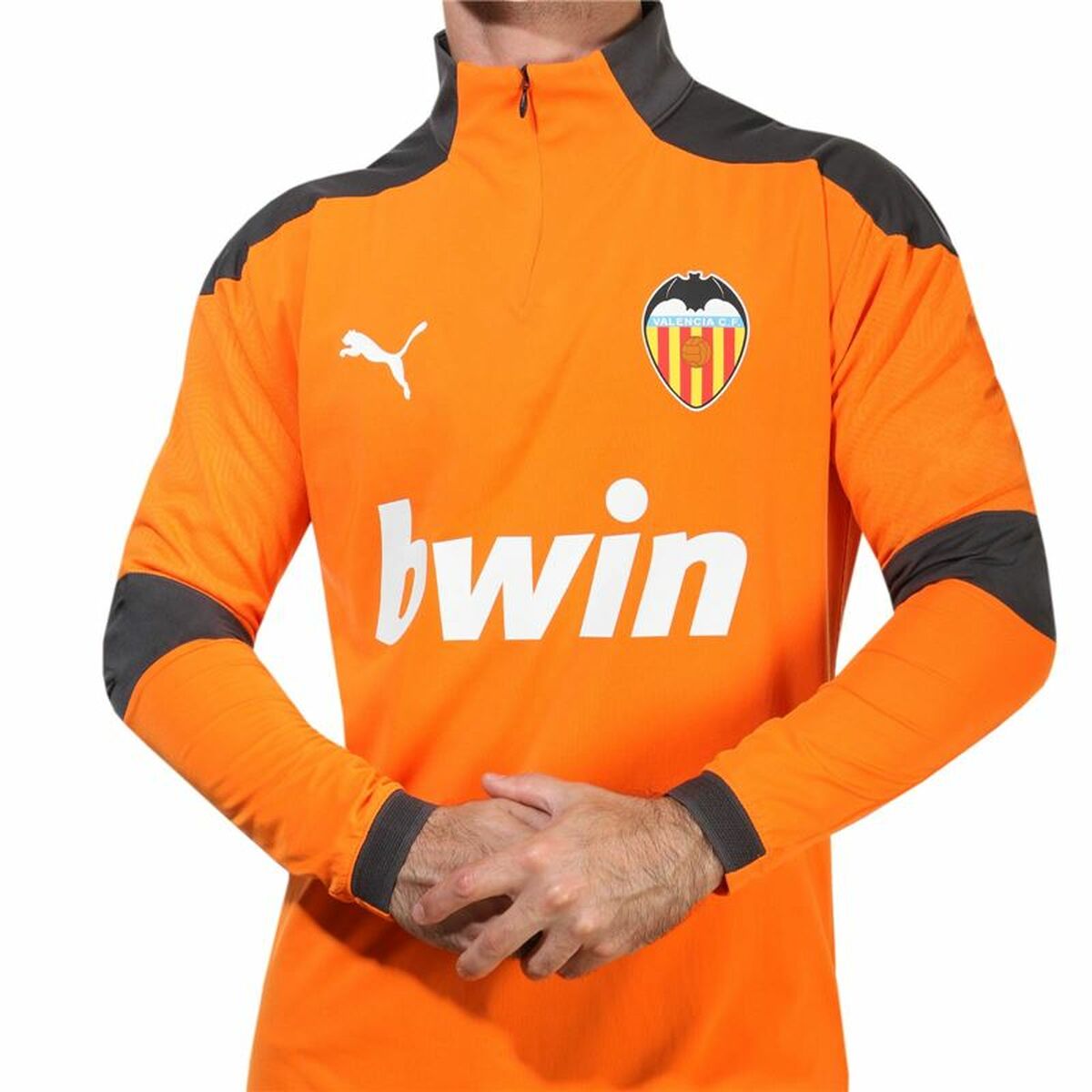 Рубашка с длинным рукавом мужская Entrenamiento  Puma Valencia CF 2020/21-3