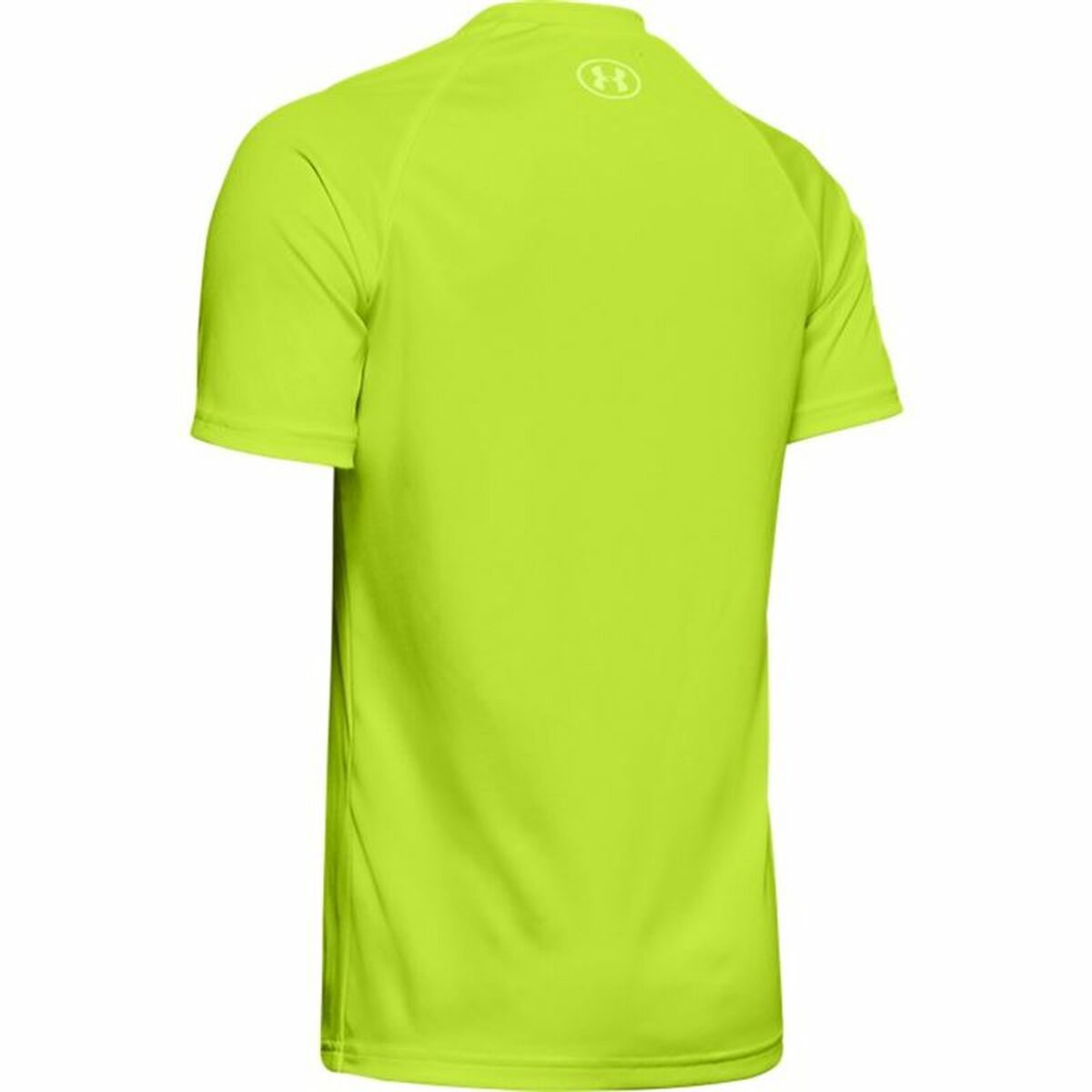短袖衬衫Under Armour Tech Big Logo Yellow-4