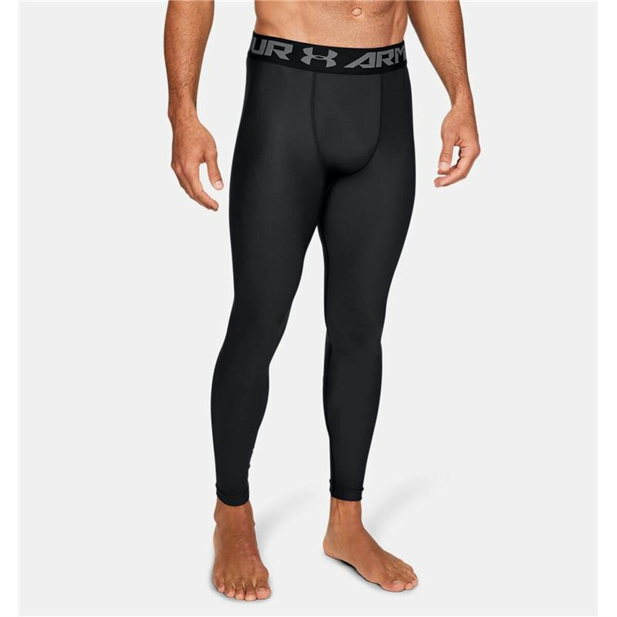 Мужские спортивные колготки Under Armour HeatGear Чёрный-2