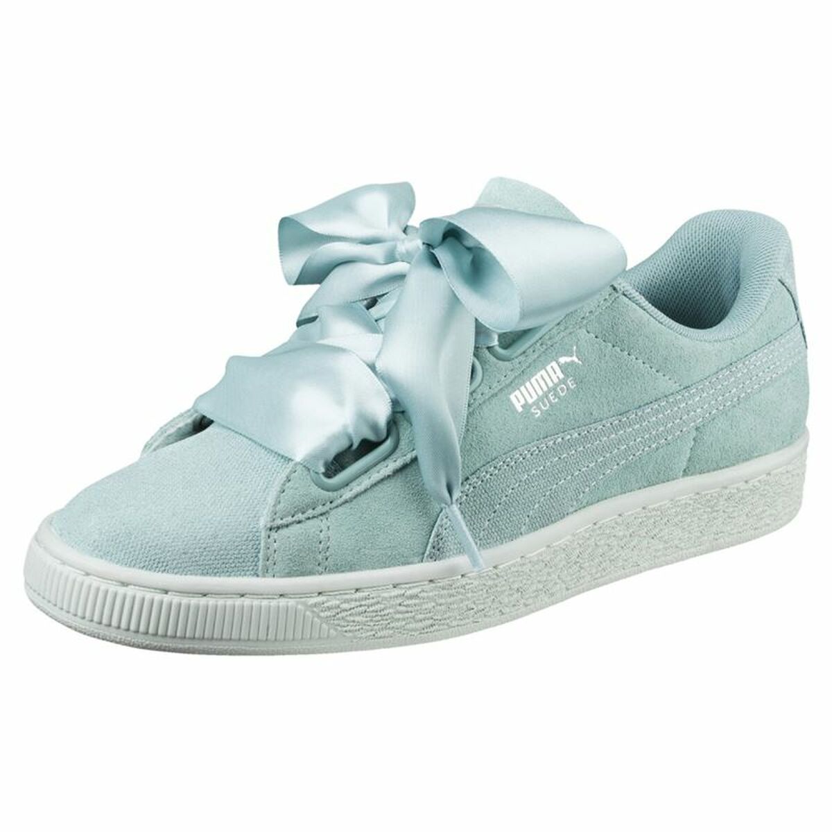 Puma Heart Pebble Aquamarine女运动鞋-5