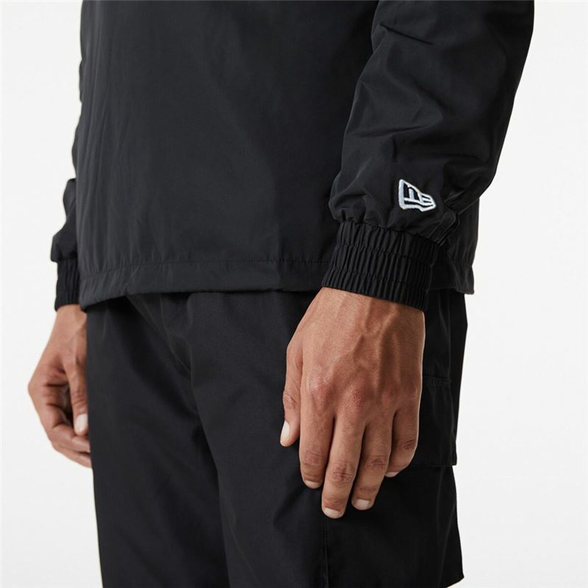 蒙面运动衫男子New Era Los Angeles Lakers Black-2