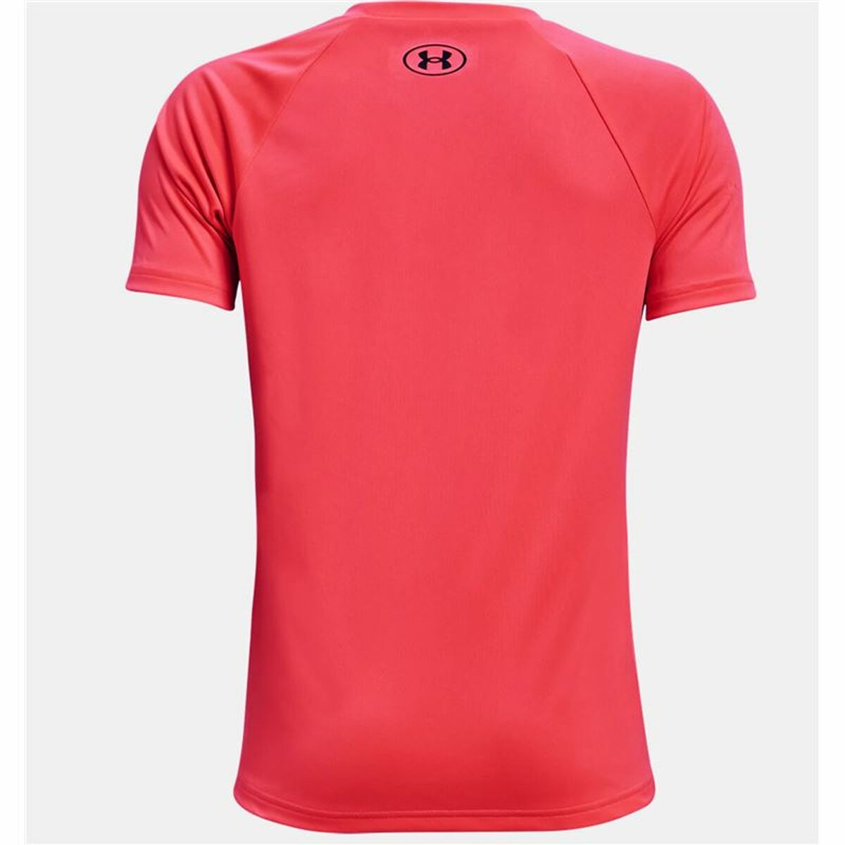 短袖衬衫Under Armour Tech Hybrid Red-2