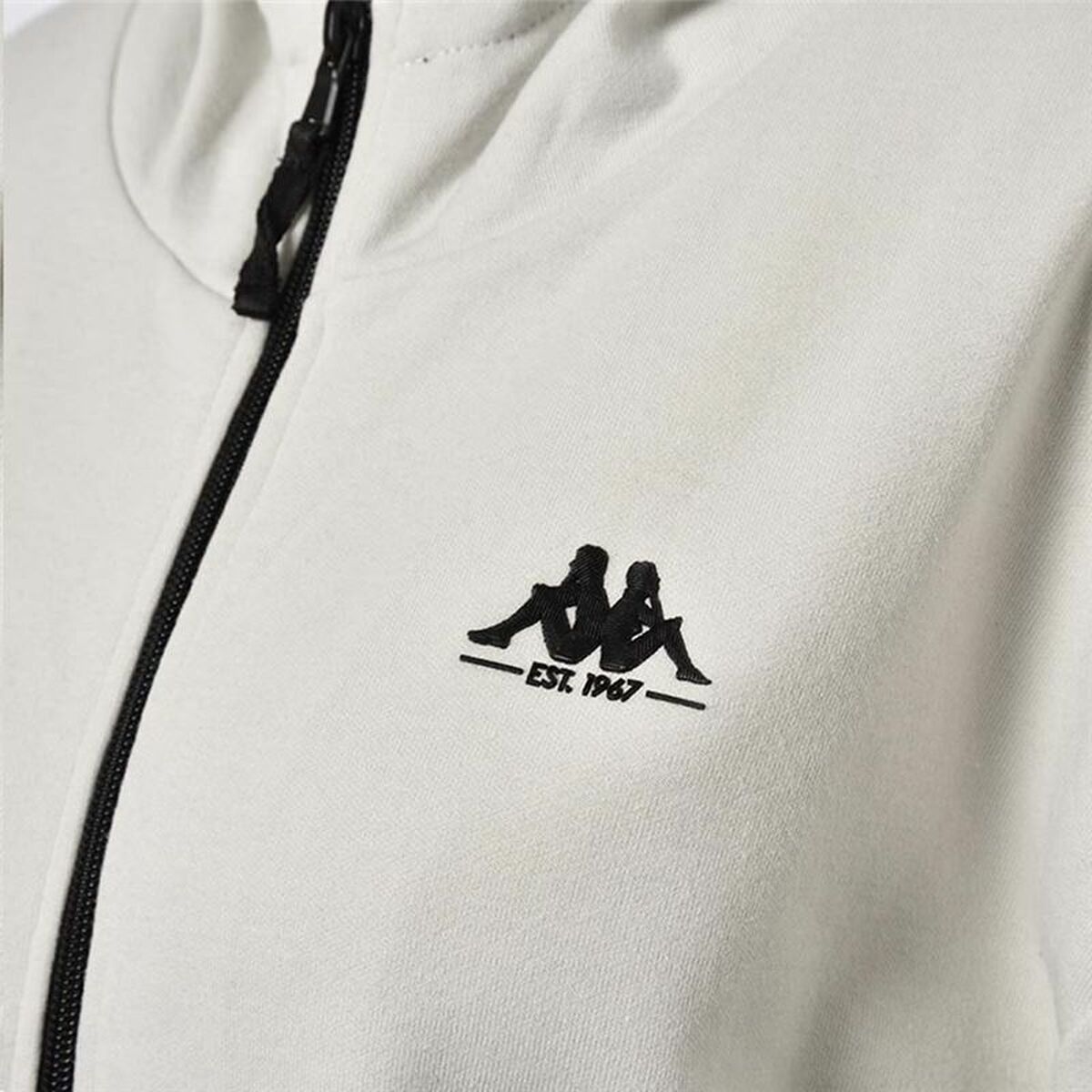 连帽运动衫女子Kappa Yvi Authentic浅灰色-2