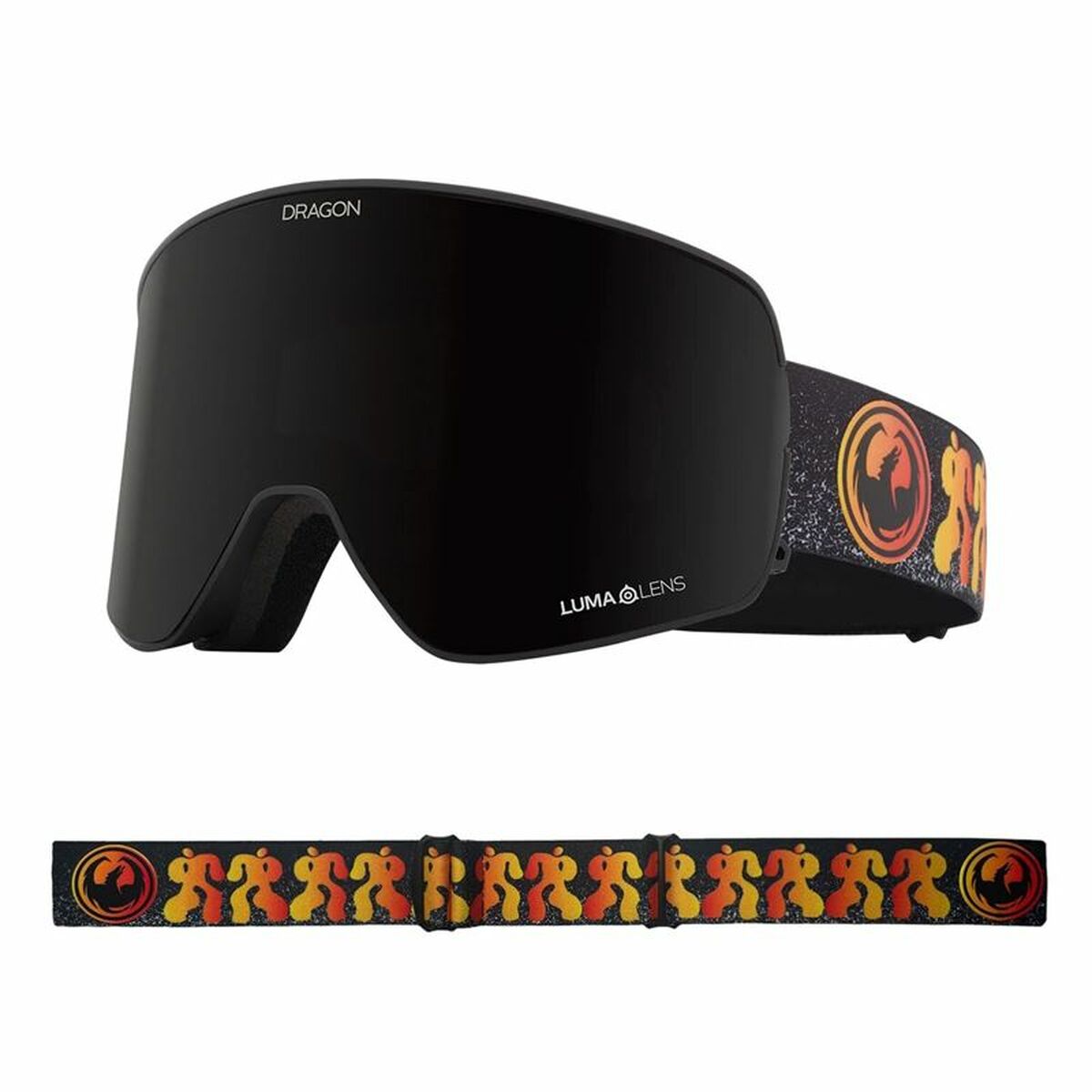 Лыжные очки  Snowboard Dragon Alliance Nfx2 Firma Forest Bailey Чёрный-2