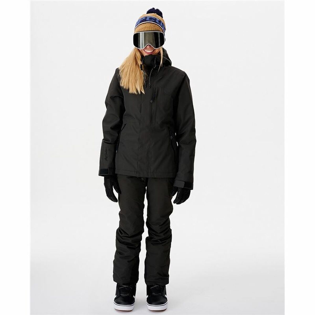 Женская спортивная куртка Rip Curl Core Apres Чёрный-2