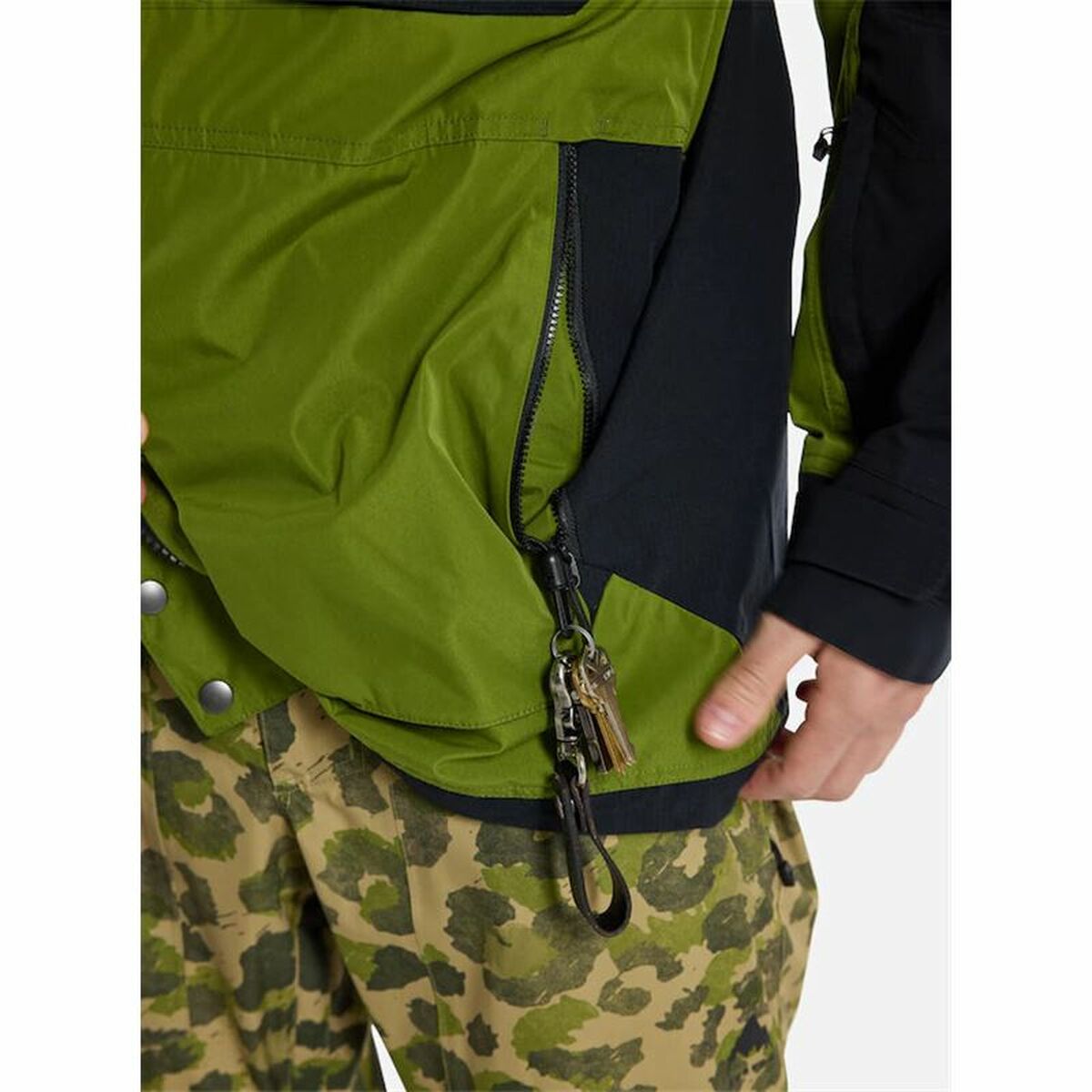 Мужская спортивная куртка Burton Frostner Зеленый-6