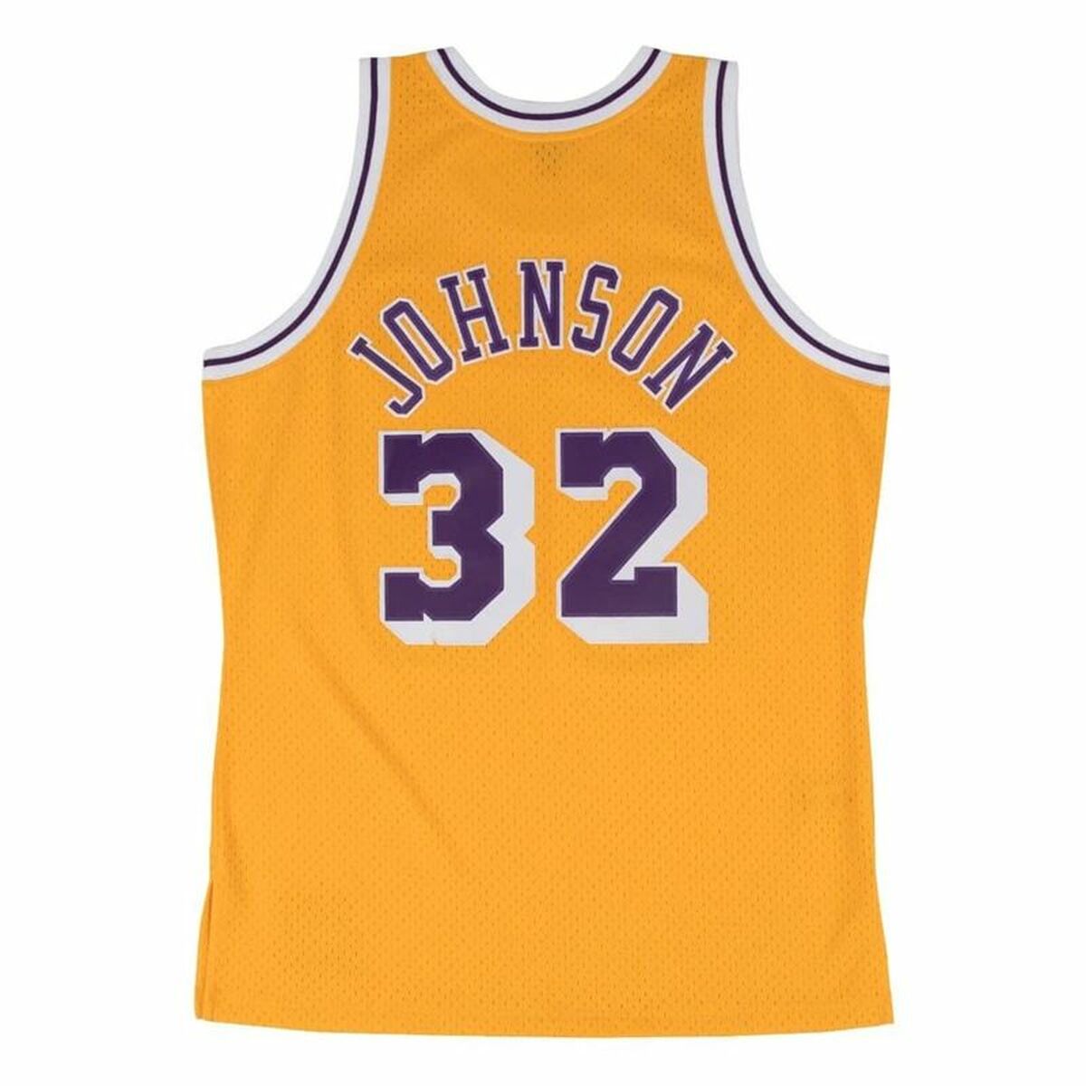 Баскетбольная футболка Mitchell & Ness LA Lakers Magic Jhonson Жёлтый-2