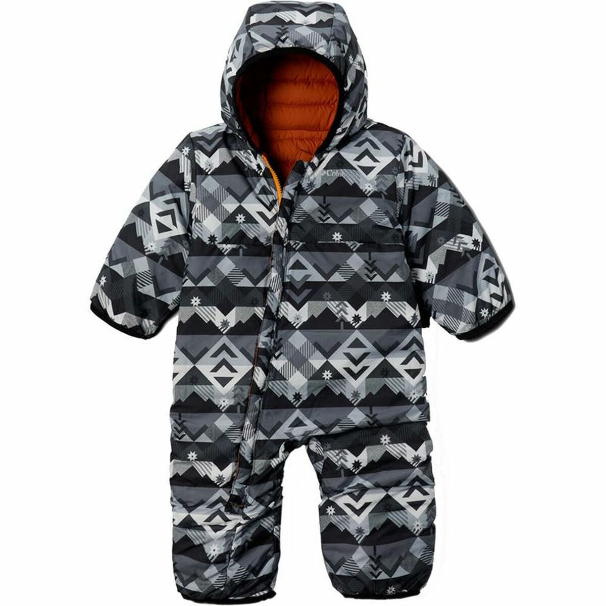 Детский комбинезон Columbia Powder Lite Reversible Оранжевый-2
