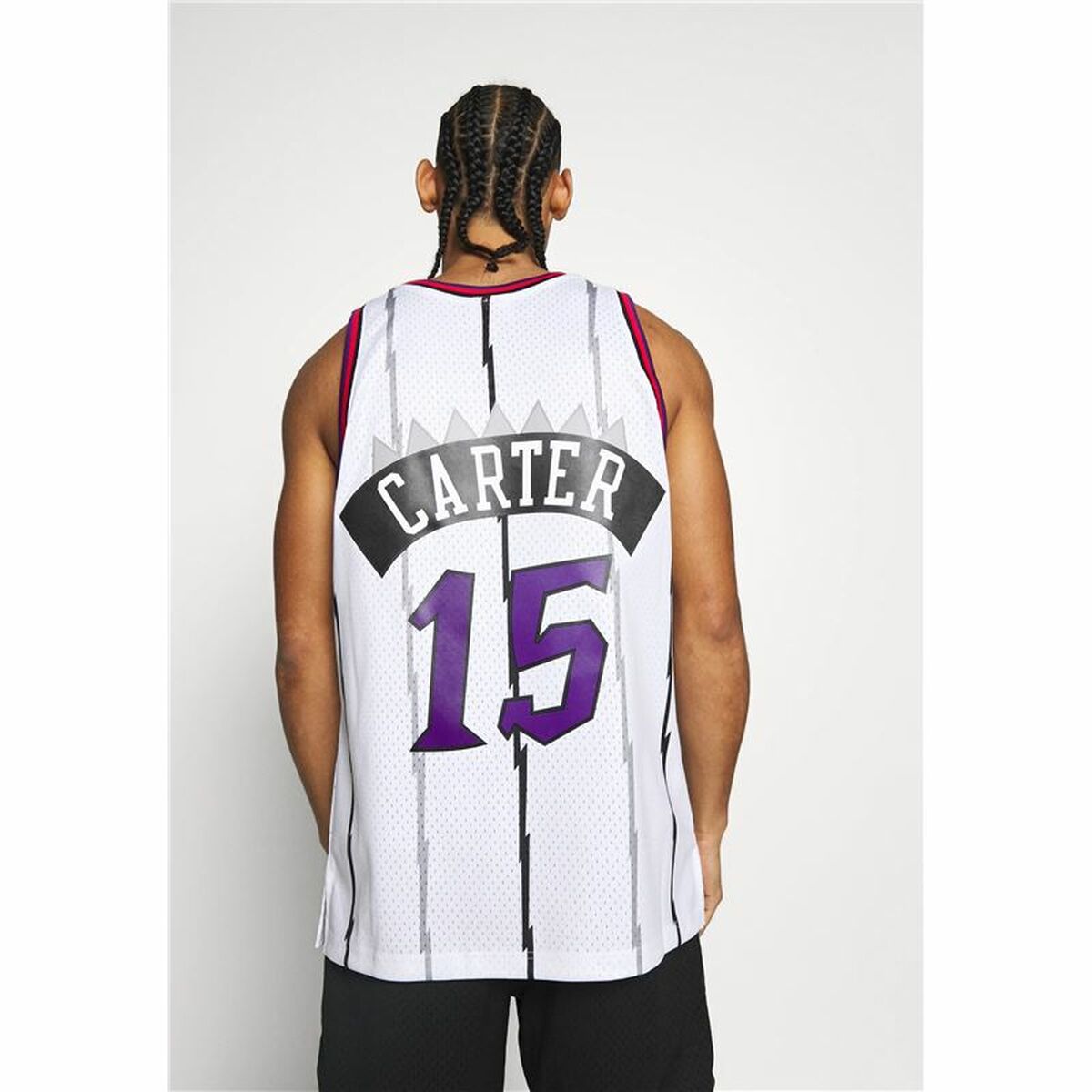 Баскетбольная футболка Mitchell & Ness Toronto Raptors Vince Carter Белый-2