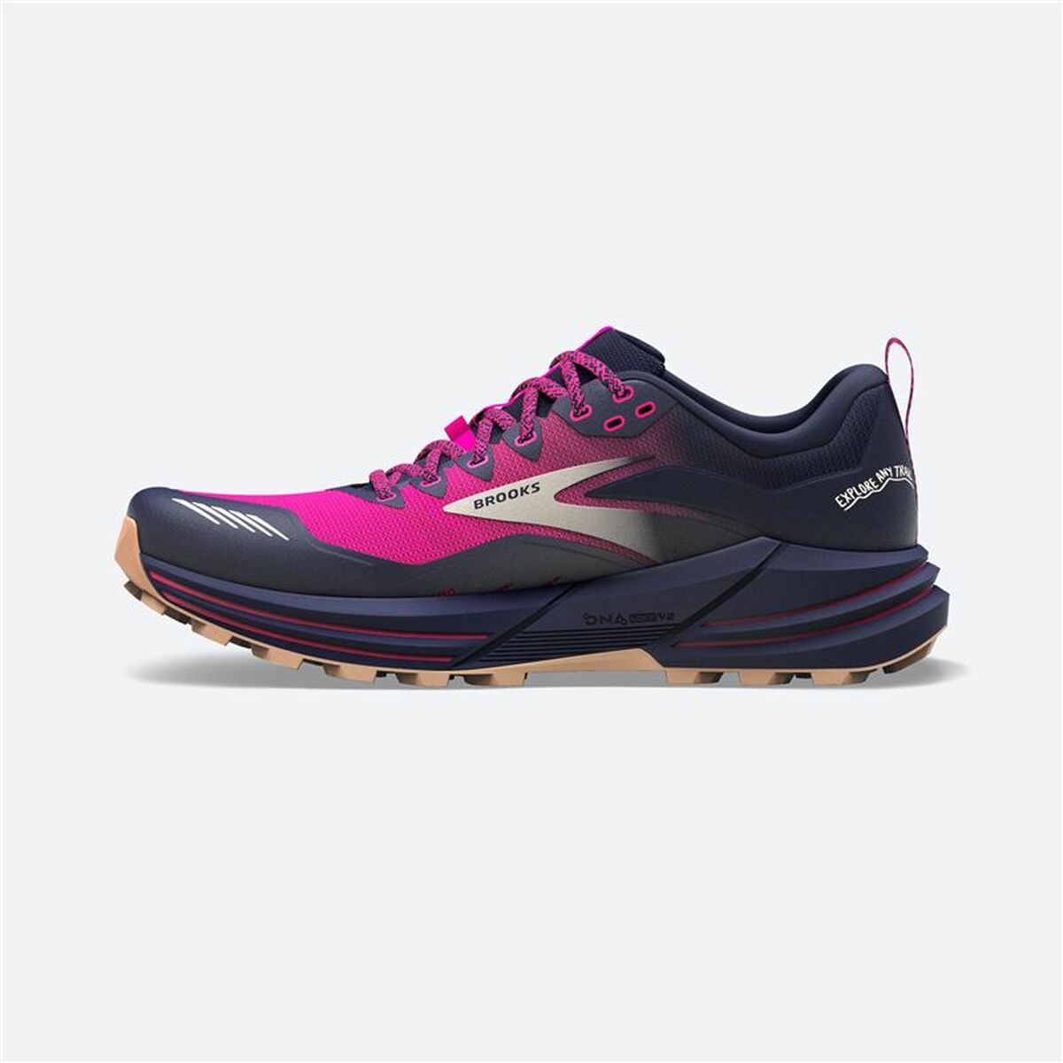 成人跑步运动鞋Brooks Cascadia 16 Woman Black-2
