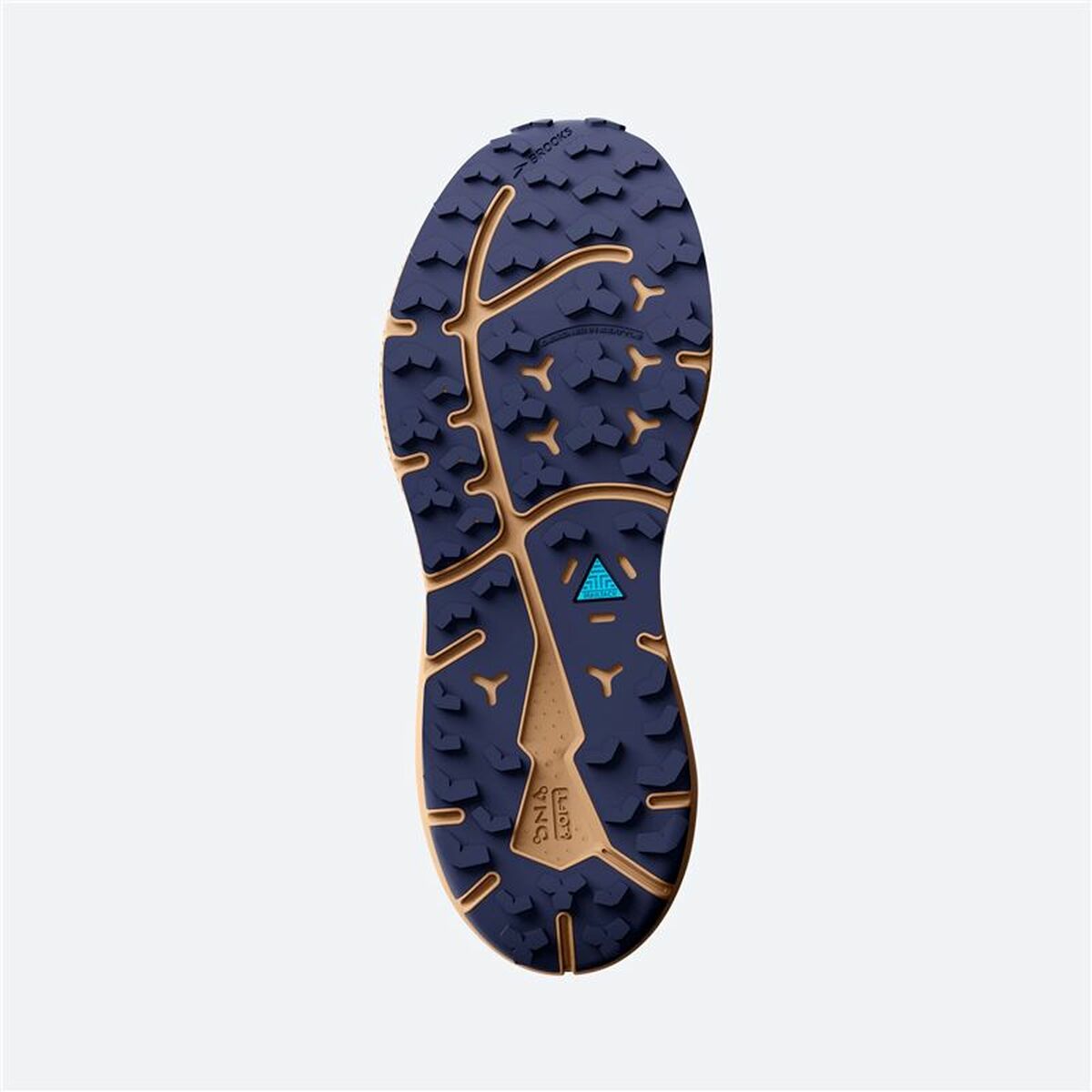 成人跑步运动鞋Brooks Divide 3橙色男性-3