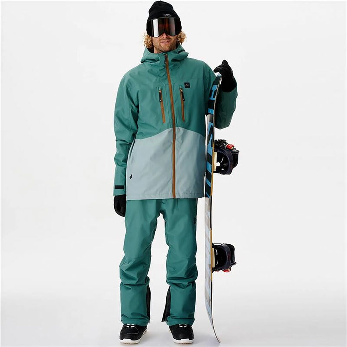 Rip Curl Freerider滑雪夹克蓝色男士-2