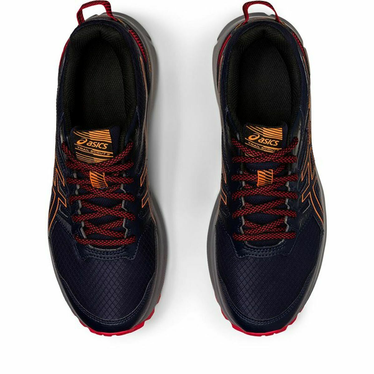 成人跑步运动鞋Asics Trail Scout 2深蓝色男子-4