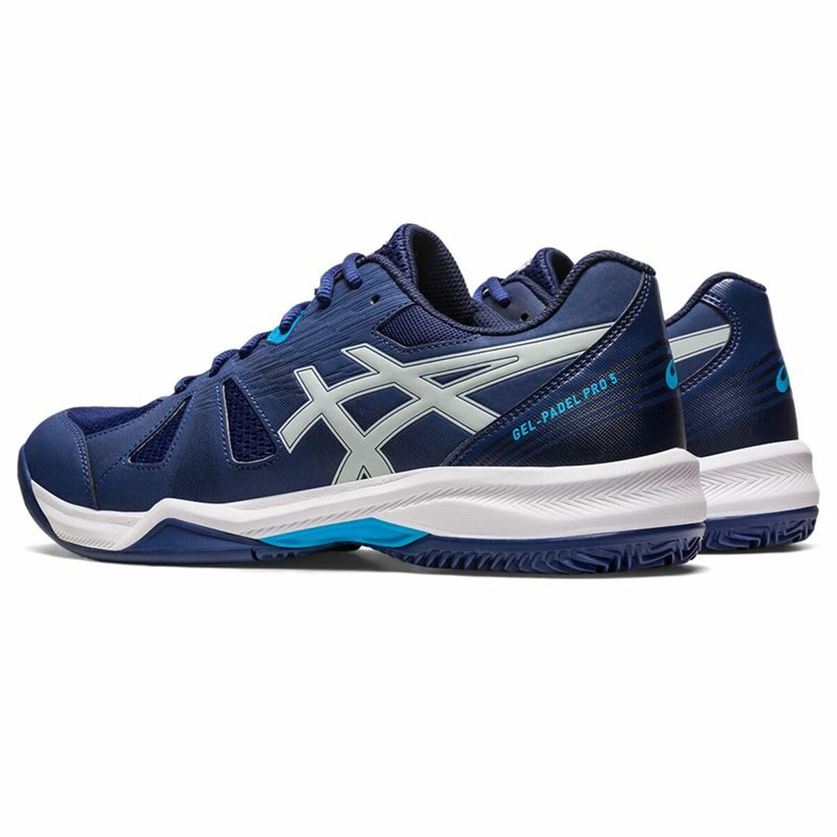 Теннисные кроссовки для взрослых Asics Pro 5 Темно-синий Мужской-2
