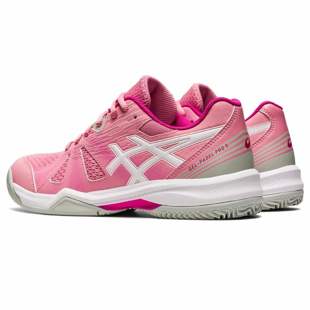 Теннисные кроссовки для взрослых Asics Gel-Pádel Pro 5 Женщина Розовый-2