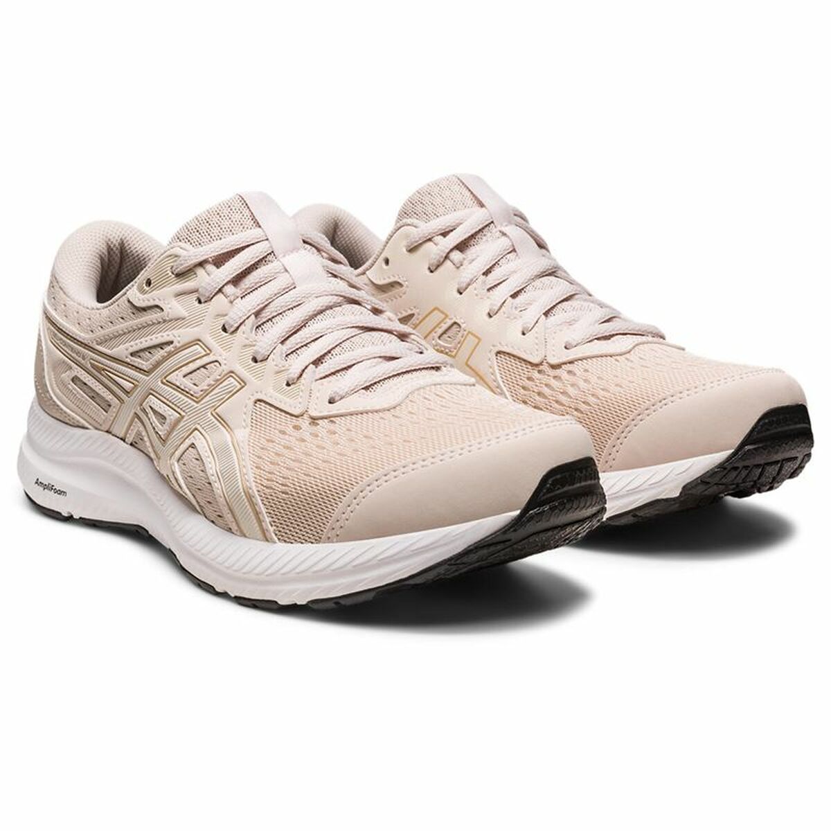 成人跑步运动鞋Asics Gel-Contend 8米色-5