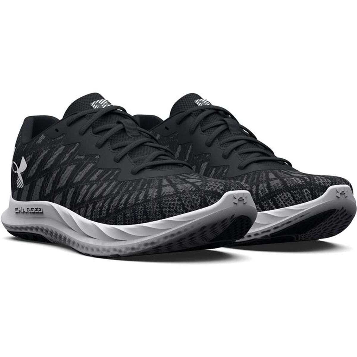 成人跑步运动鞋Under Armour Breeze 2 Black-5