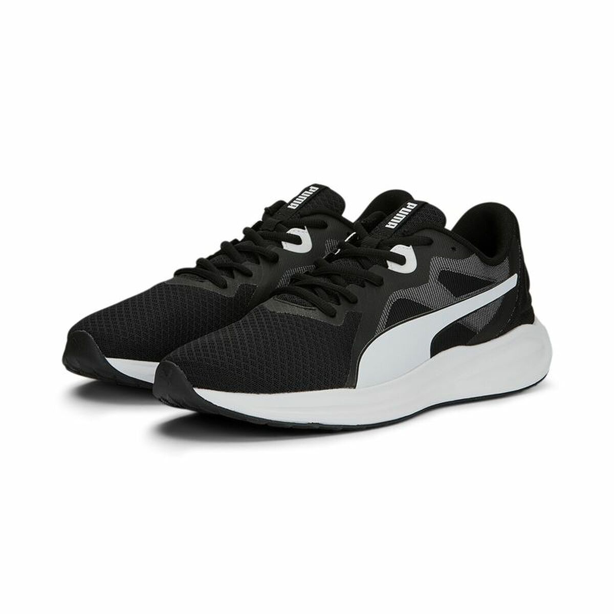 成人跑步运动鞋Puma Twitch Runner Fresh Black Woman-3
