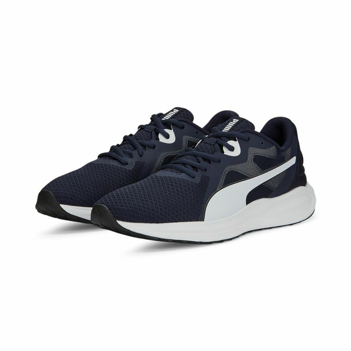 成人跑步运动鞋Puma Twitch Runner Fresh深蓝色女人-3