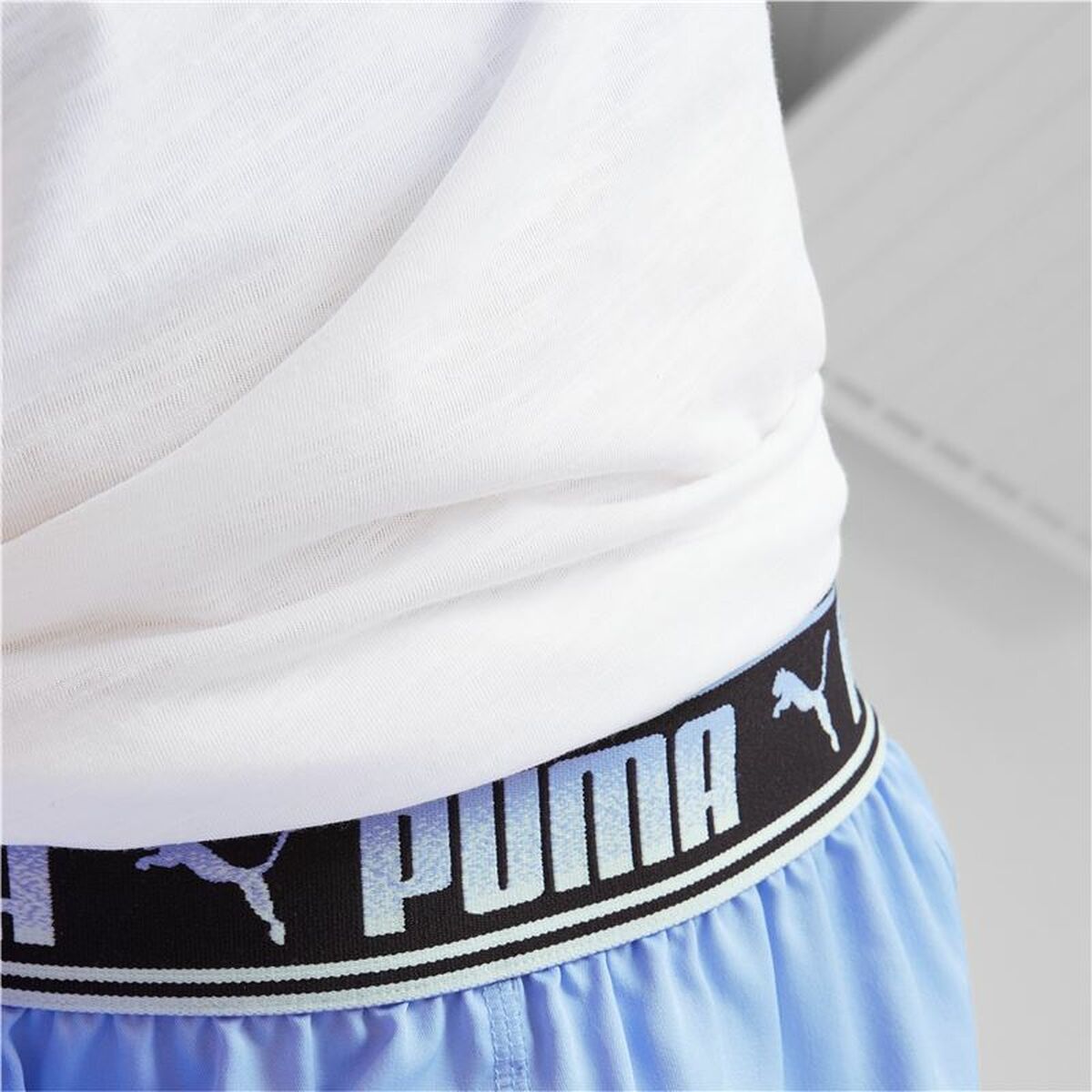 Спортивные женские шорты Puma Strong Синий-2