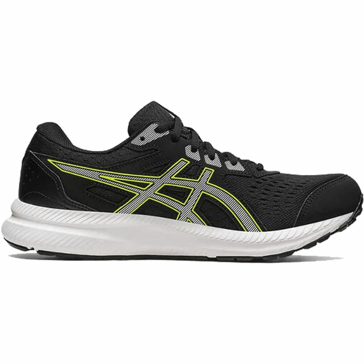 Asics Gel-Contend 8 Black Running Sneakers for Adults