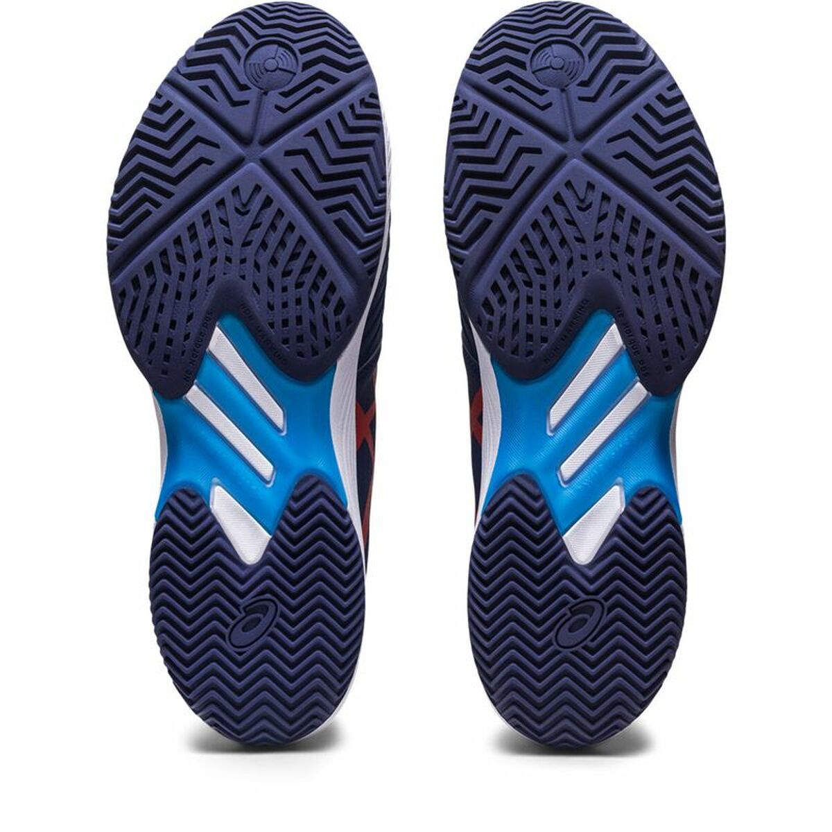 成人网球运动鞋Asics Solution Swift FF深蓝色男士-5