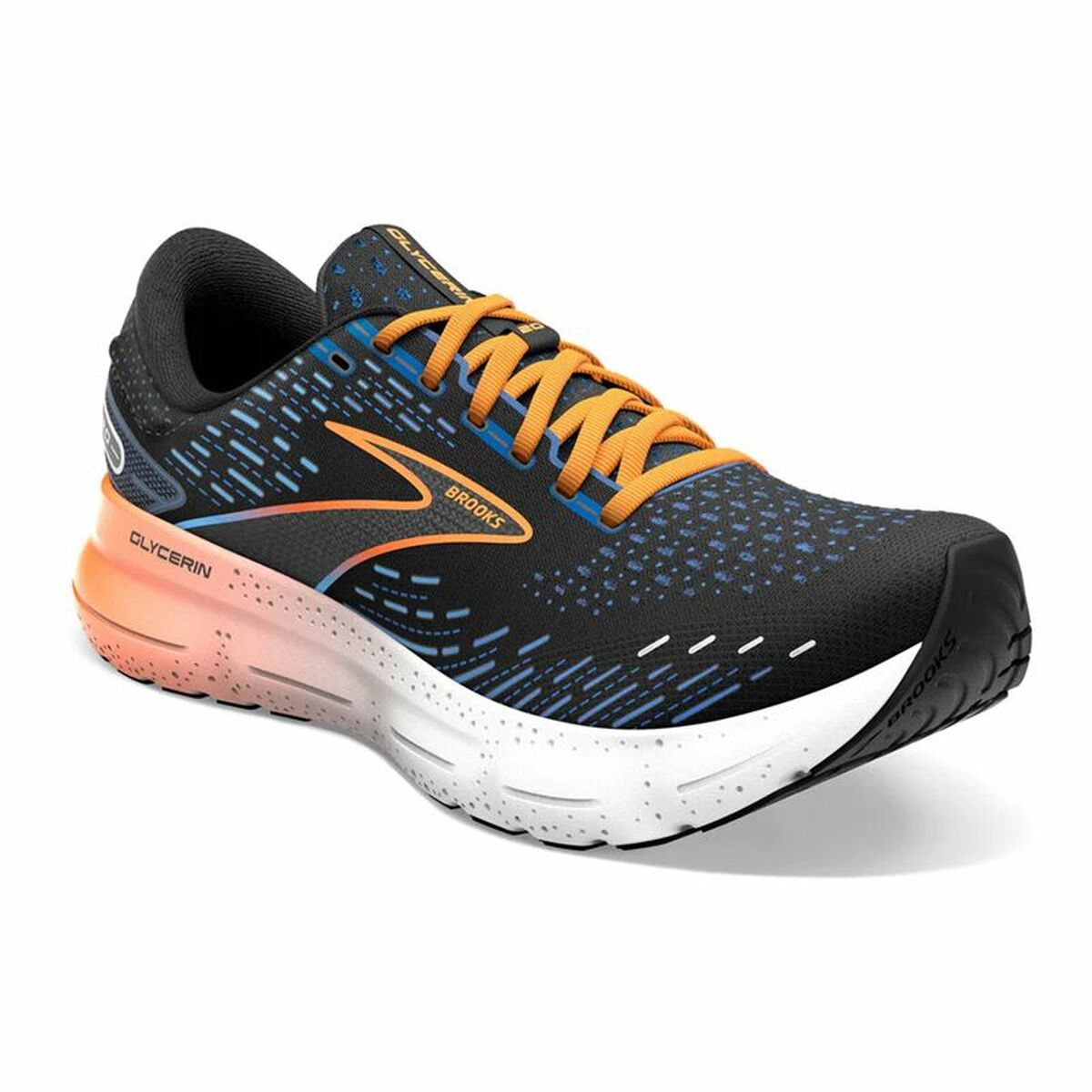 成人跑步运动鞋Brooks Glycerin 20 Black-5