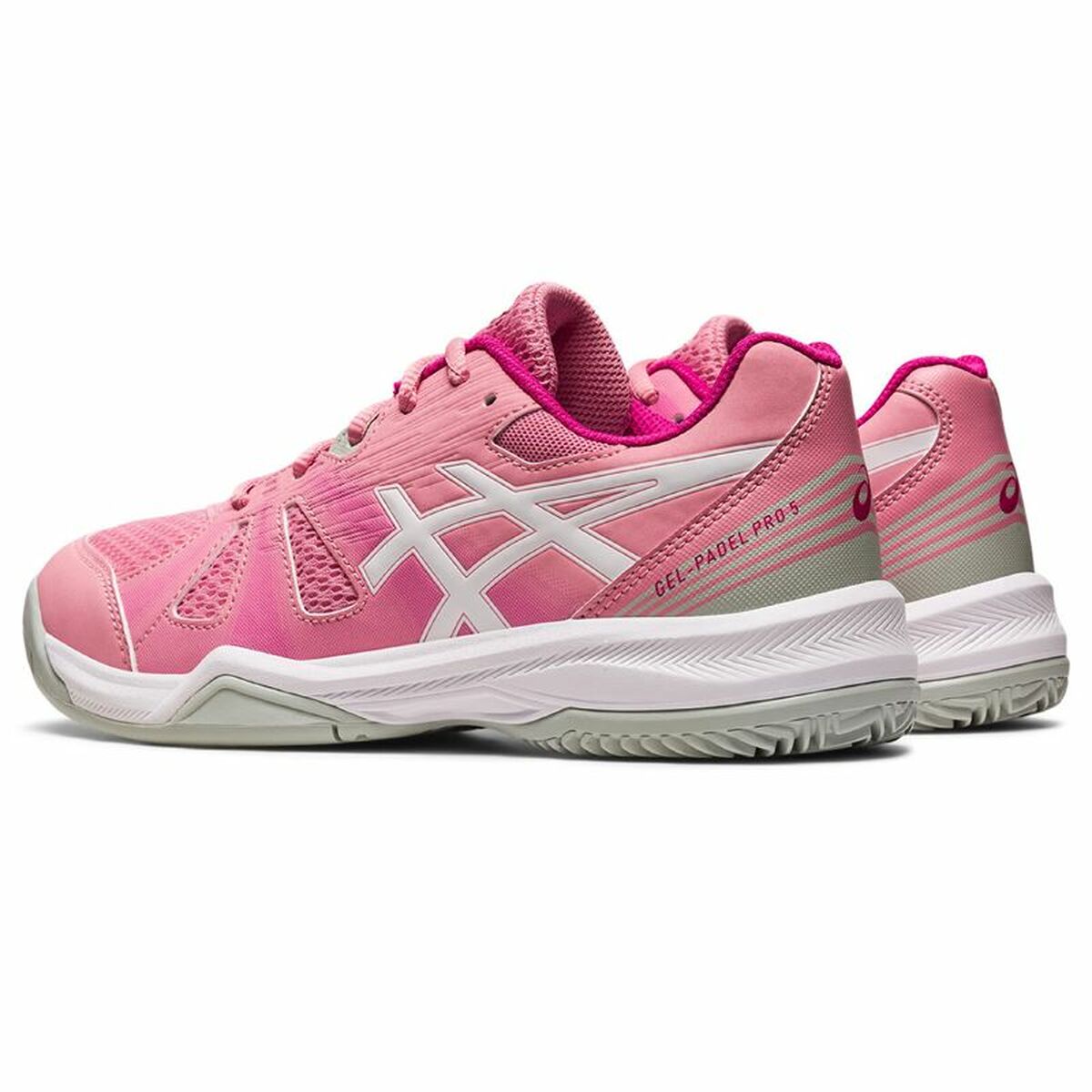 Теннисные кроссовки для детей Asics Gel-Pádel Pro 5 Розовый Унисекс-6