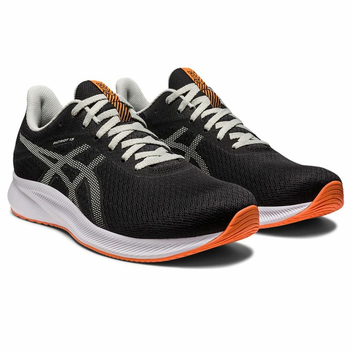 Asics Patriot 13 Black成人跑鞋-5