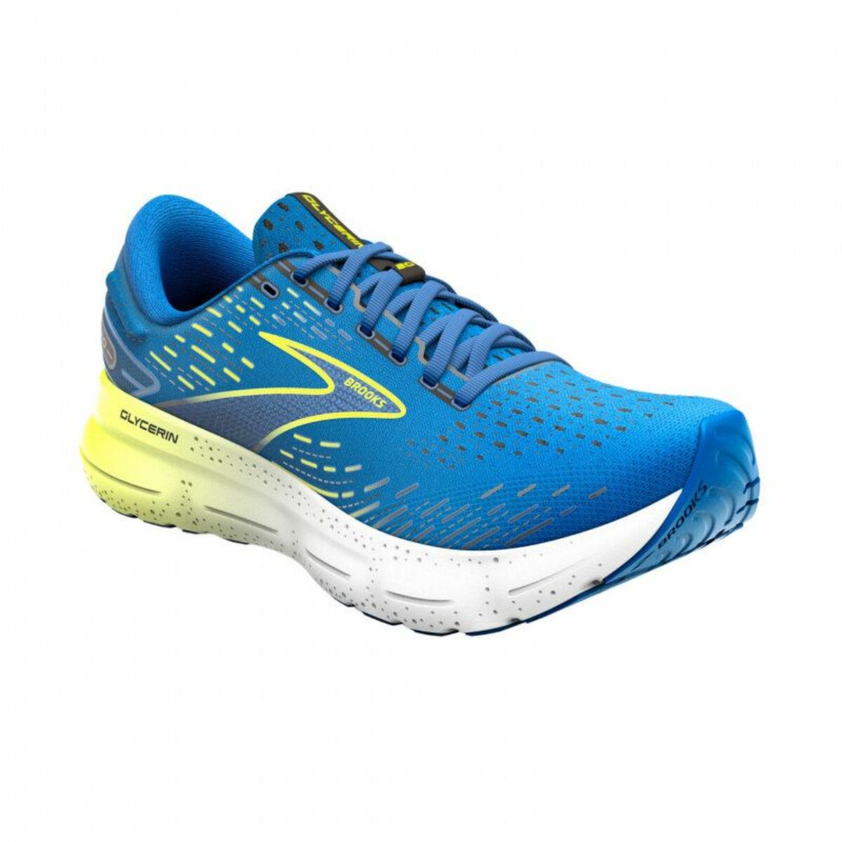 成人跑步运动鞋Brooks Glycerin 20 Blue Men-5